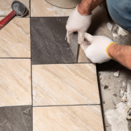 La pose de carreaux mosaïques en marbre par Pro Carreaux : un choix de qualité pour sublimer votre intérieur à Wittenheim